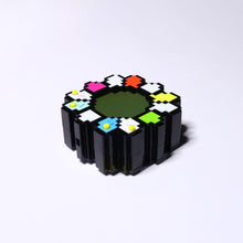 画像をギャラリービューアに読み込む, FLOWER GO WALK / Multicolor (Body Color: Black) Card set