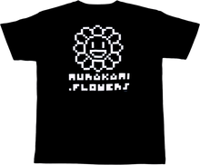 Load image into Gallery viewer, Murakami.Flowers Emblem T-Shirt Black