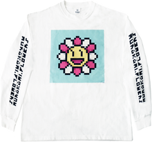 Load image into Gallery viewer, Murakami.Flowers #0085 L/S T-shirt White
