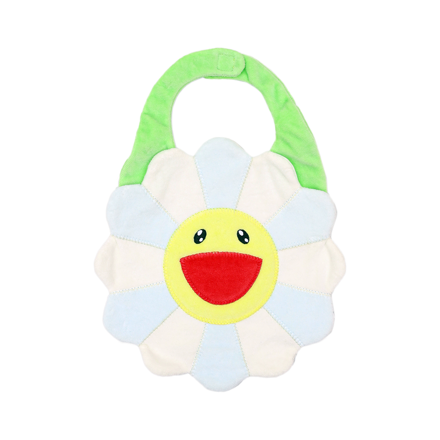 Bib / Flower -Blue-