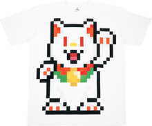 Load image into Gallery viewer, Murakami Lucky Cat Coin Bank T-Shirt White
