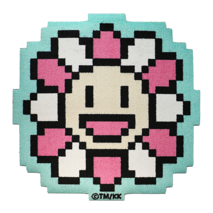 Murakami.Flowers Die-cut Floor Mat (Dot Flower #0000)