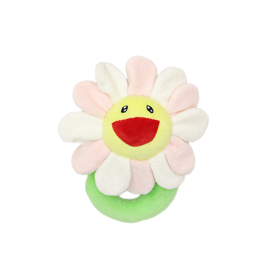Rattle / Flower -Pink-