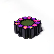 画像をギャラリービューアに読み込む, FLOWER GO WALK / Purple x Pink (Body Color: Black) Card set
