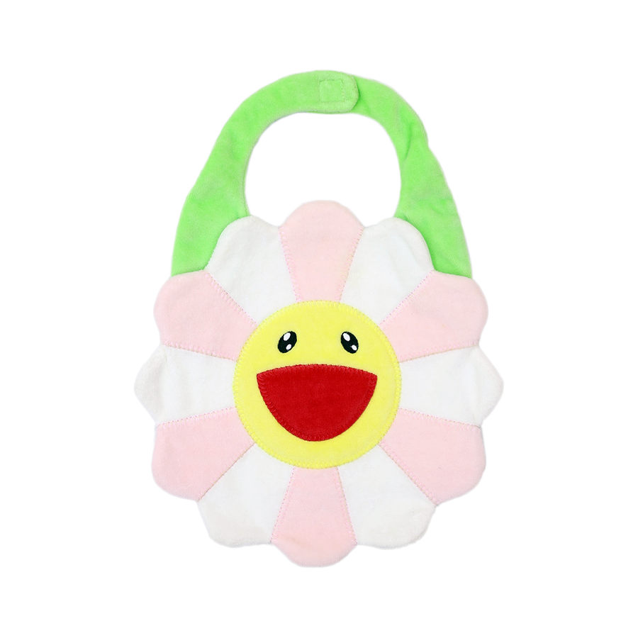 Bib / Flower -Pink-