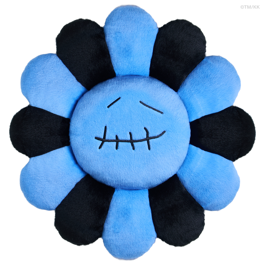 CJ × TAKASHI MURAKAMI FLOWER PILLOW (BLUE) - 2m (Shipping sequentially from late May)