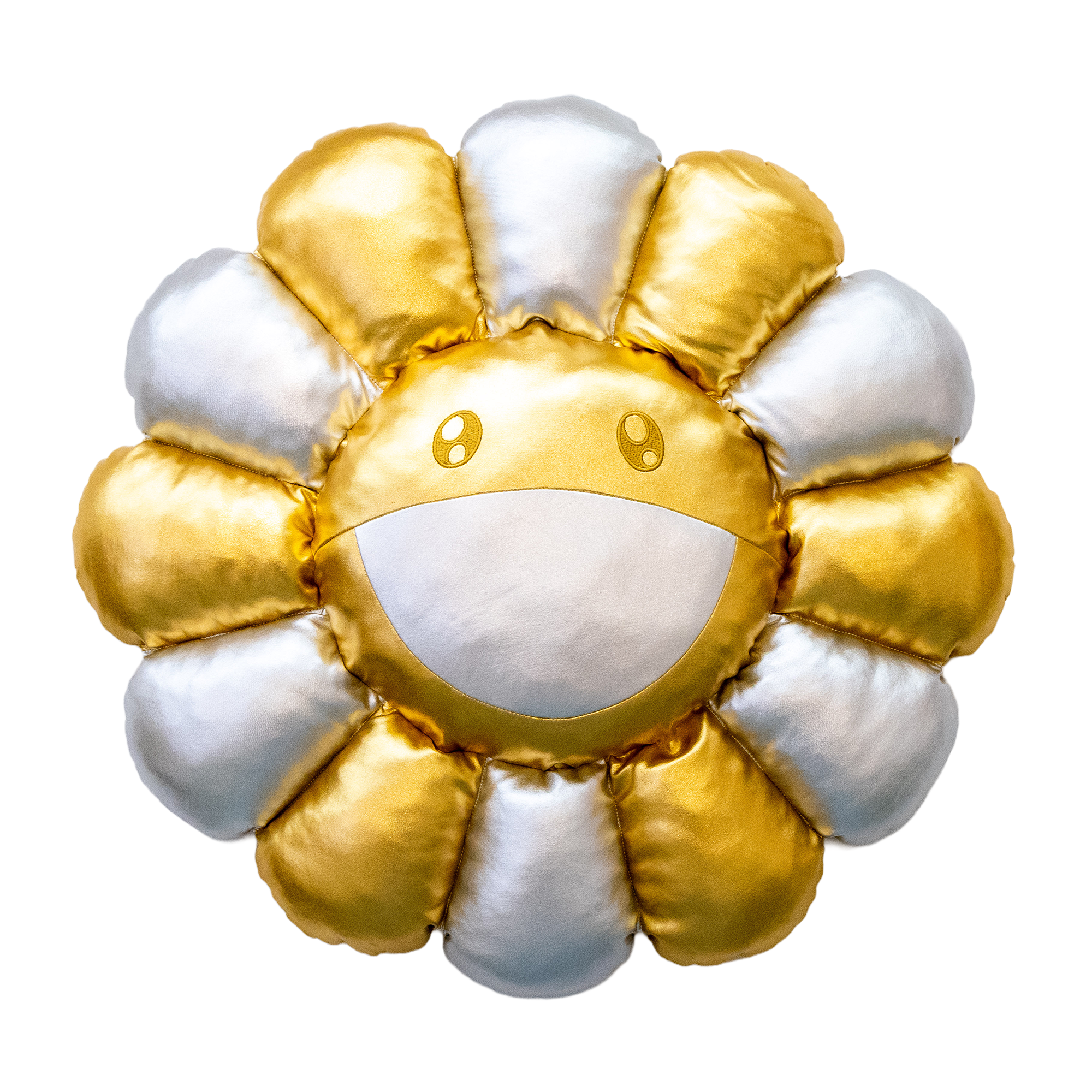 Flower Cushion Silver & Gold – Kaikai Kiki Official Store