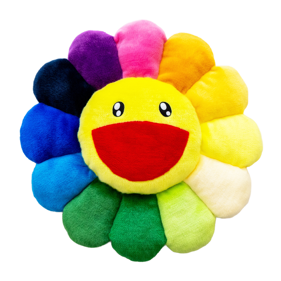 Flower Cushion 60cm Rainbow