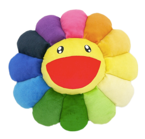 Flower Cushion / Rainbow (Ships sequentially from early January)