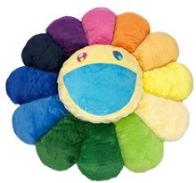 画像をギャラリービューアに読み込む, Flower Cushion / Rainbow&amp;White
