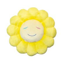 画像をギャラリービューアに読み込む, Flower Cushion Yellow &amp; White
