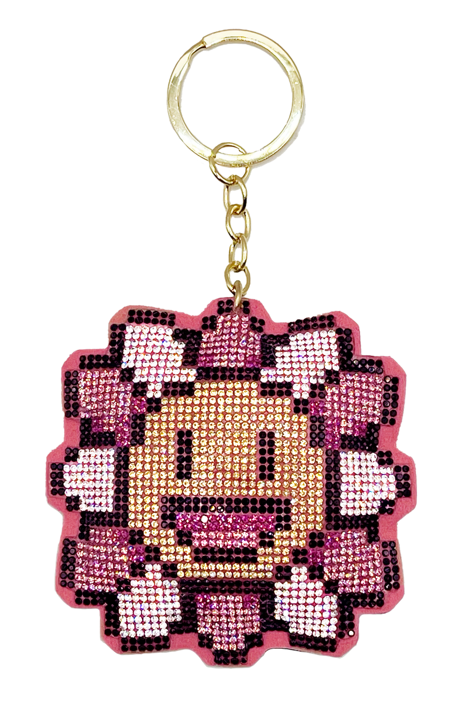 Murakami.Flowers Rhinestone Keychain