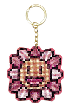 Load image into Gallery viewer, Murakami.Flowers Rhinestone Keychain
