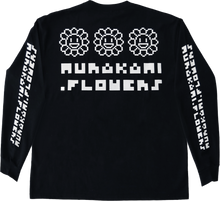 Load image into Gallery viewer, Murakami.Flowers #0085 L/S T-shirt Black
