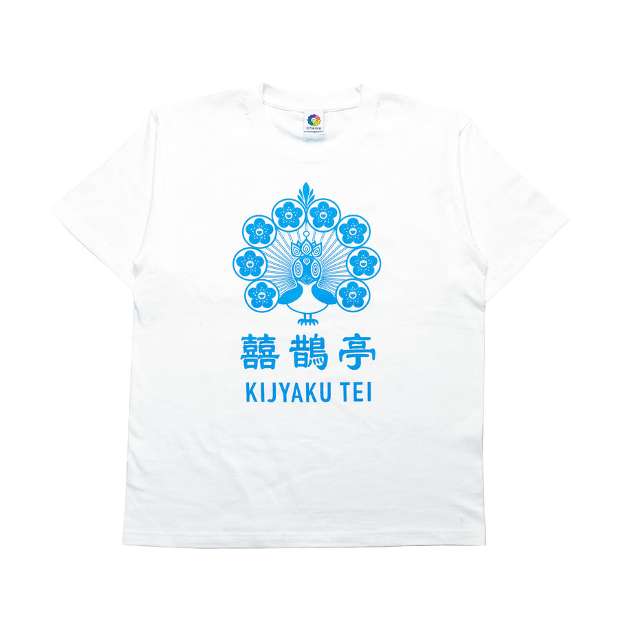 KIJYAKU TEI T-Shirt (White/Blue)
