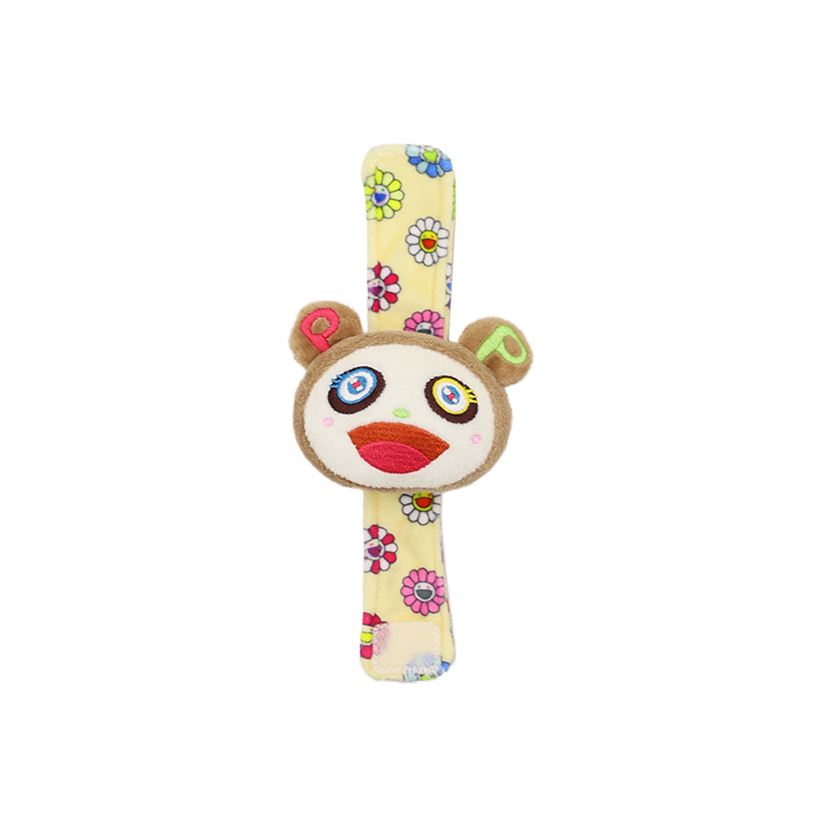 Wristband / Flower -Panda Cub-